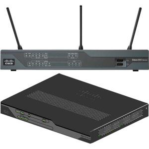 Cisco 2 40 Ghz Ism Band 5 Ghz Unii Band 54 Mbit S Wireless Speed 8 X Network Port 1 X Broadband Port Usb Poe Ports Gigabit Ethernet Vpn Supported Desktop Rack Mountable C897vawek9