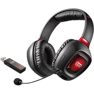 Sound Blaster Tactic3D Rage Wireless Stereo Headset -  Black, Red