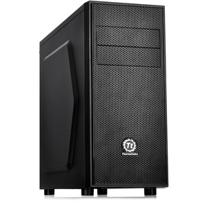 Thermaltake Versa Versa H24 - Window Computer Case - ATX, Micro ATX Motherboard Supported - Mid-tower - SPCC - Black - 4.20 kg - 8 x Bays - 1 x 120 mm x Fans Ins