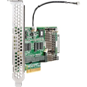 Hp 12gb S Sas Pci Express 3 0 X8 Plug In Card Raid Supported 6 60 5 50 1 10 1 Adm 10 Adm 0 Raid Level 1 Total Sas Port S 1 Sas Port S Internal 2 Gb Flash Backed Cache 820834b21