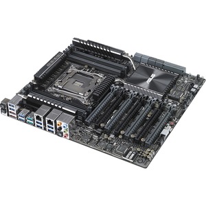 Asus X99-E WS/USB 3.1 Desktop Motherboard - Intel X99 Chipset - Socket LGA 2011-v3 - SSI CEB - 1 x Processor Support - 128 GB DDR4 SDRAM Maximum RAM - 2.13 GHz, 1.87