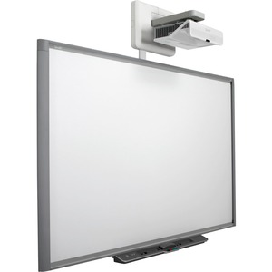 SMART Board SB885IX3 Interactive Whiteboard - Steel - 221 cm 87inch