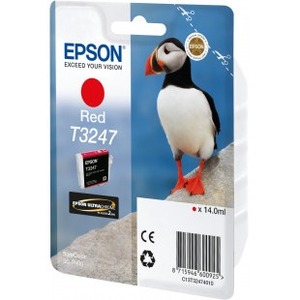 Epson UltraChrome Hi-Gloss2 T3247 Original Ink Cartridge - Red - Inkjet - 1 / Pack