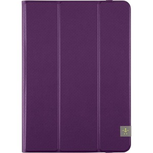 Belkin Carrying Case Folio for 25.4 cm 10inch iPad Air, iPad Air 2, Tablet - Pinot - Fabric