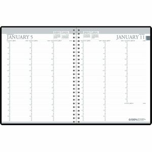House of Doolittle House of Doolittle Professional 2-year Weekly Planner - Professional - Weekly - 24 Month - January 2026 to December 2026 - 7:00 AM to 8:45 PM - Half-hourly