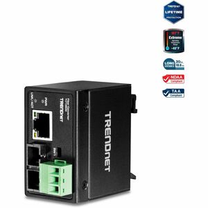 Trendnet 1 X Network Rj 45 1 X Sc Ports Single Mode Multi Mode Fast Ethernet 100base Fx 10 100base T Rail Mountable Wall Mountable Tif10s30