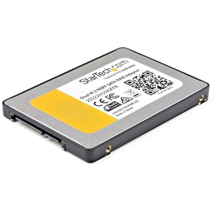 StarTech.com Dual M.2 NGFF SATA Adapter with RAID - 2x M.2 SSDs to 2.5in SATA 6Gbps RAID Adapter Converter