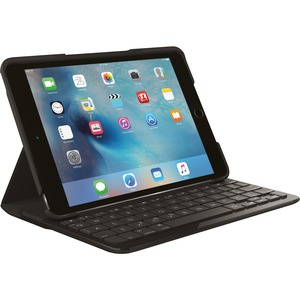 Logitech Focus Keyboard/Cover Case Folio for iPad mini 4 - Black