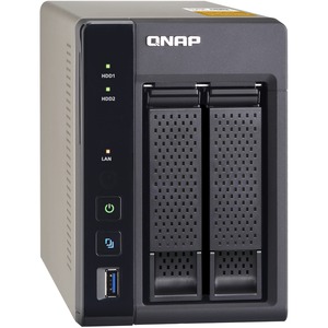 QNAP Turbo NAS TS-253A 2 x Total Bays NAS Server - Desktop