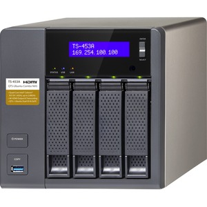 QNAP Turbo NAS TS-453A 4 Bay 4GB NAS