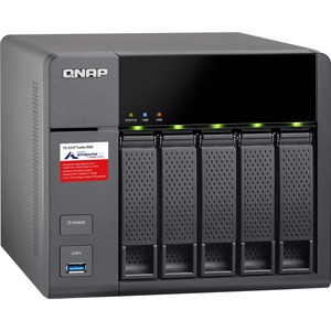 QNAP Turbo NAS TS-531P 5 x Total Bays NAS Server - Tower - Annapurna Labs Alpine Quad-core 4 Core 1.40 GHz - 2 GB RAM DDR3 SDRAM - Serial ATA/600 - RAID Supported