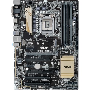 Asus B150-PRO Desktop Motherboard - Intel B150 Chipset - Socket H4 LGA-1151 - ATX - 1 x Processor Support - 64 GB DDR4 SDRAM Maximum RAM - 2.13 GHz Memory Speed Supp