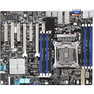 Asus Z10PA-U8/10G-2S Server Motherboard - Intel C612 Chipset - Socket LGA 2011-v3 - ATX - 1 x Processor Support - 512 GB DDR4 SDRAM Maximum RAM - 2.13 GHz, 1.87 GHz,