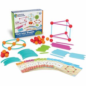 Learning Resources Dive Shapes Sea/Build Geometry Set - 1 / Set