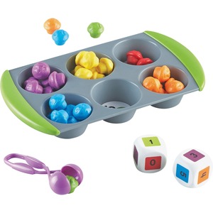 Learning Resources Mini Muffin Match Up - Theme/Subject: Fun, Learning - Skill Learning: Sorting, Color Identification, Matching, Counting, Cardinality, Operation, Measurement