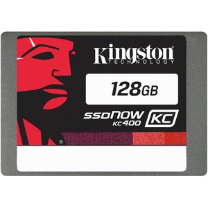 Kingston SSDNow KC400 128 GB 2.5inch Internal Solid State Drive - SATA - 550 MB/s Maximum Read Transfer Rate - 450 MB/s Maximum Write Transfer Rate