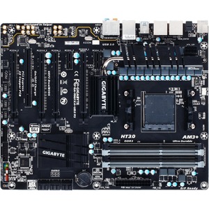 Gigabyte Ultra Durable GA-990FXA-UD3 R5 Desktop Motherboard - AMD 990FX Chipset - Socket AM3plus - ATX - 1 x Processor Support - 32 GB DDR3 SDRAM Maximum RAM - 2 GHz O.