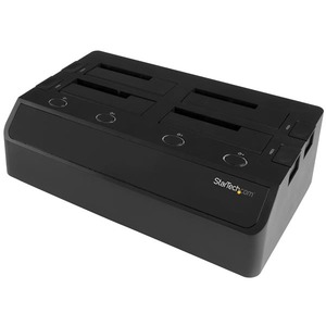 StarTech.com 4-Bay Hard Drive Docking Station for 2.5in / 3.5in SSDs and HDDs - 4 Total Bay