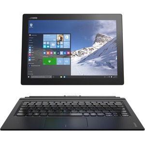 Lenovo IdeaPad Miix 700-12ISK 80QL00B8UK Tablet PC - 30.5 cm 12inch - Wireless LAN - Intel Core M m5-6Y54 Dual-core 2 Core 1.10 GHz - Black - 8 GB LPDDR3 RAM - 256
