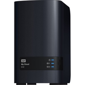 WD My Cloud EX2 WDBVBZ0000NCH-EESN 2 x Total Bays NAS Server