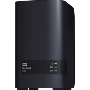 WD My Cloud EX2 WDBVBZ0120JCH-EESN 2 x Total Bays NAS Server - Tower