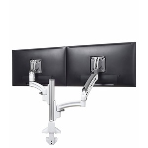 Chief Kontour K1C220WXRH Mounting Arm for Monitor - White - 2 Display(s) Supported - 25 lb Load Capacity - 100 x 100, 75 x 75 - 1 Each