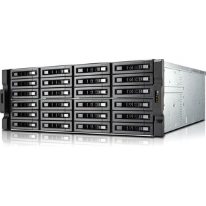QNAP Turbo NAS TS-EC2480U-E3-4GE-R2 24 x Total Bays SAN/NAS Server - 4U - Rack-mountable - Intel Xeon Quad-core 4 Core - 4 GB RAM DDR3 SDRAM - Serial ATA/600 - RAI