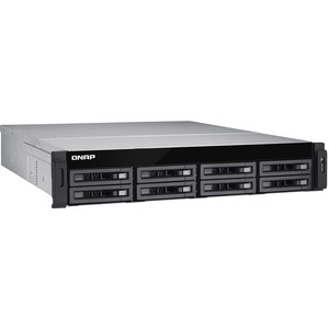 QNAP Turbo NAS TS-EC880U-E3-4GE-R2 8 x Total Bays SAN/NAS Server - 2U - Rack-mountable