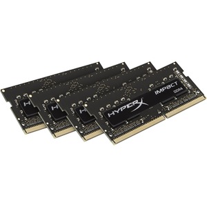 Kingston HyperX Impact RAM Module - 16 GB 4 x 4 GB - DDR4 SDRAM - 2133 MHz DDR4-2133/PC4-17000 - 1.20 V - Non-ECC - Unbuffered - CL14 - 260-pin - SoDIMM