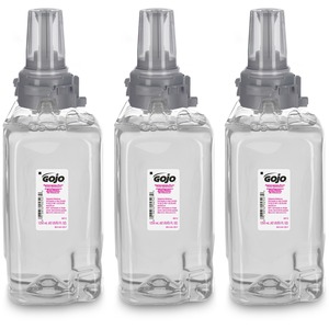 Gojo® Antibacterial Handwash ADX-12 Dispenser Refill - Plum ScentFor - 42.3 fl oz (1251 mL) - Push Pump Dispenser - Bacteria Remover - Hand, Skin - Moisturizing - Antibacteria