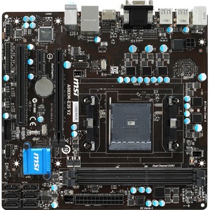 MSI A88XM-E35 V2 Desktop Motherboard - AMD A88X Chipset - Socket FM2plus - Micro ATX - 1 x Processor Support - 32 GB DDR3 SDRAM Maximum RAM - 1.87 GHz, 1.33 GHz, 1.60 G