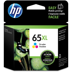 HP 65XL (N9K03AN) Original Ink Cartridge - Inkjet - High Yield - 300 Pages - color - 1 Each