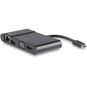 StarTech USB C Multiport Adapter - USB-C to 4K HDMI / USB 3.0 / VGA / GbE - USB C Hub