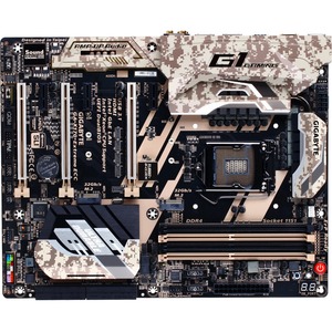 Gigabyte Ultra Durable GA-X170-EXTREME ECC Desktop Motherboard - Intel C236 Chipset - Socket H4 LGA-1151 - ATX - 1 x Processor Support - 64 GB DDR4 SDRAM Maximum RAM