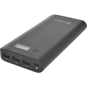 Sandberg Power Bank - For USB Device, Mobile Device, Mobile Phone - 18200 mAh - 4.90 A - 5 V DC Output - 5 V DC Input - 4