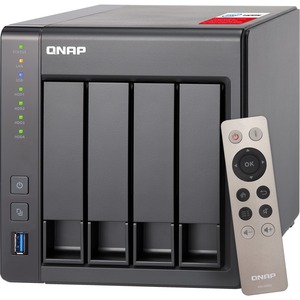 QNAP Turbo NAS TS-451plus 4 x Total Bays SAN/NAS Storage System - Tower - Intel Celeron Quad-core
