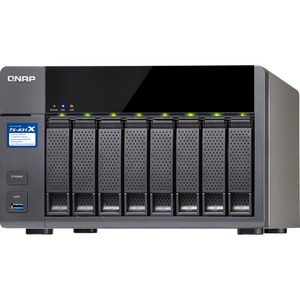 QNAP Turbo NAS TS-831X 8 x Total Bays SAN/NAS Storage System - Cortex A15 AL-314 Quad-core