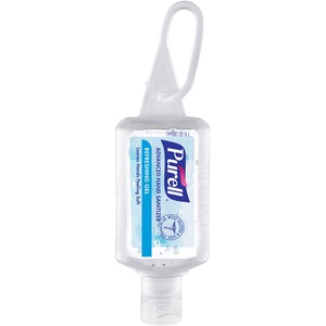 PURELL® Advanced Hand Sanitizer Gel - 1 fl oz (29.6 mL) - Flip Top Bottle Dispenser - Kill Germs - Hand, Skin - Moisturizing - Clear - 36 / Carton