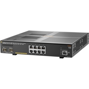 HPE 2930F 8G PoEplus 2SFP 8 Ports Manageable Layer 3 Switch - 10 Gigabit Ethernet, Gigabit Ethernet - 10/100/1000Base-T, 10GBase-X