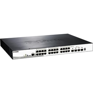 D-Link SmartPro DGS-1510-28XMP 24 Ports Manageable Ethernet Switch