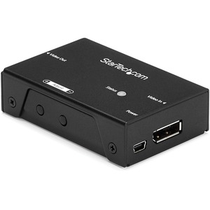 StarTech.com DisplayPort Signal Booster - DisplayPort Extender - DP Video Signal Amplifier - 4K 60Hz - 3840 × 2160 - 20 m Maximum Operating Distance - DisplayPort -