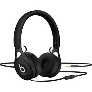 Beats by Dr. Dre EP Wired Stereo Headset - Over-the-head - Supra-aural - Black - Mini-phone