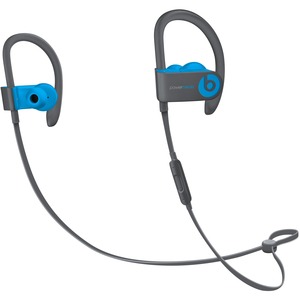 Beats by Dr. Dre Powerbeats3 Wireless Bluetooth Stereo Earset - Earbud, Over-the-ear - In-ear - Flash Blue