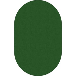 Flagship Carpets Classic Solid Color 12' Oval Rug