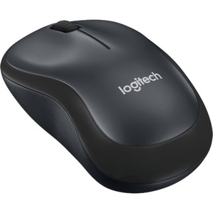 Logitech M220 Mouse - Wireless - USB - Optical - 3 Buttons - Black