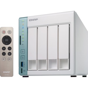 QNAP Turbo NAS TS-451A 4 x Total Bays SAN/NAS Storage System - Desktop - Intel Celeron Dual-core