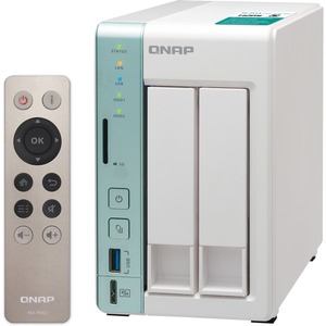 QNAP Turbo NAS TS-251A 2 x Total Bays SAN/NAS Storage System - Intel Celeron N3060 Dual-core