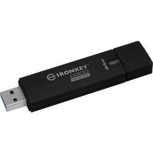 Kingston D300 64 GB USB 3.0 Flash Drive - 256-bit AES