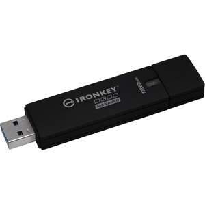 IronKey D300 128 GB USB 3.0 Flash Drive - 256-bit AES