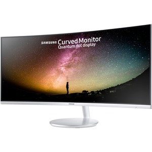 Samsung C34F791WQU 34inch UW-QHD LCD Monitor - 21:9 - Glossy White